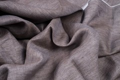 Ermenegildo Zegna Linen Cotton Fabric 7m Taupe Beige Luxury Italian Suiting