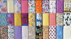 30 BABY Toddler GIRL CHILDREN’S Fat /Long Quarter Quilt Cotton Fabric Bundle