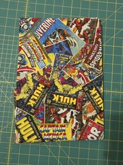 Avengers Comic Book Covers Fabric- 3/4 Yd