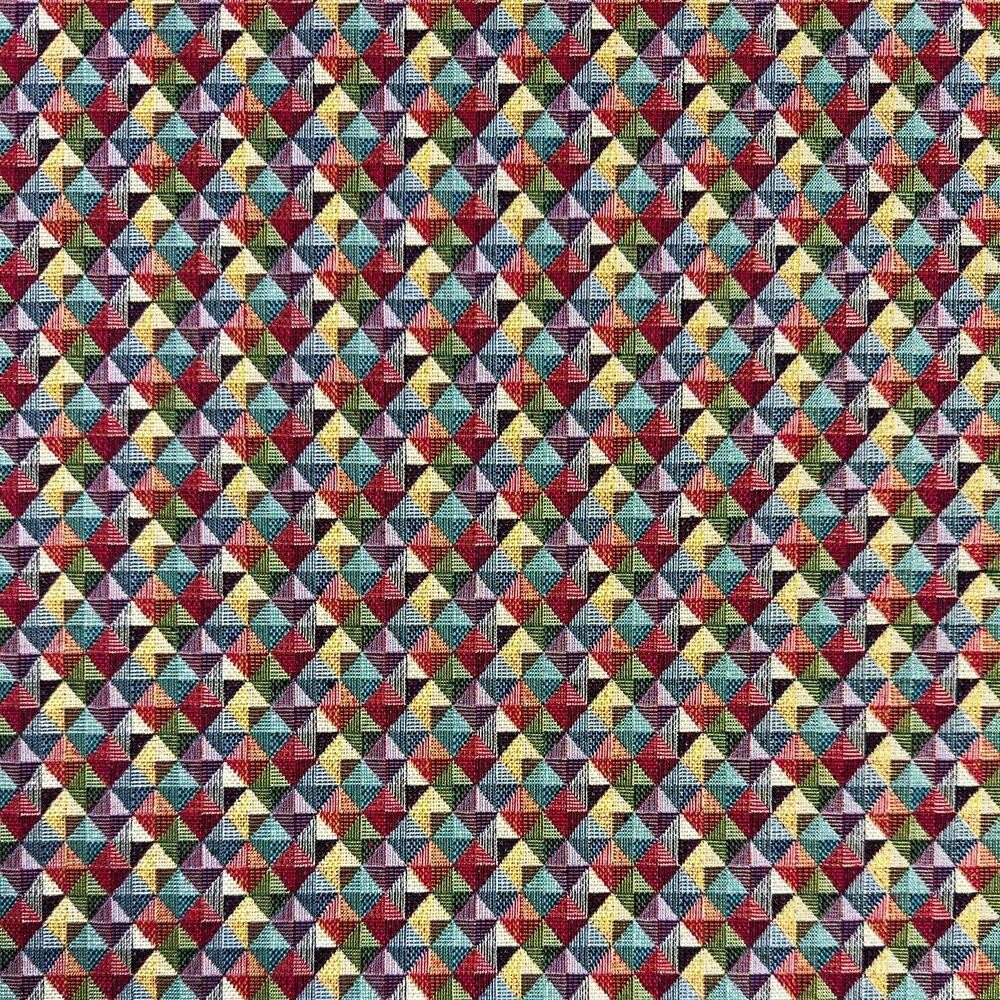 Cotton Woven Tapestry Upholstery Fabric Material TINY GEMSTONE
