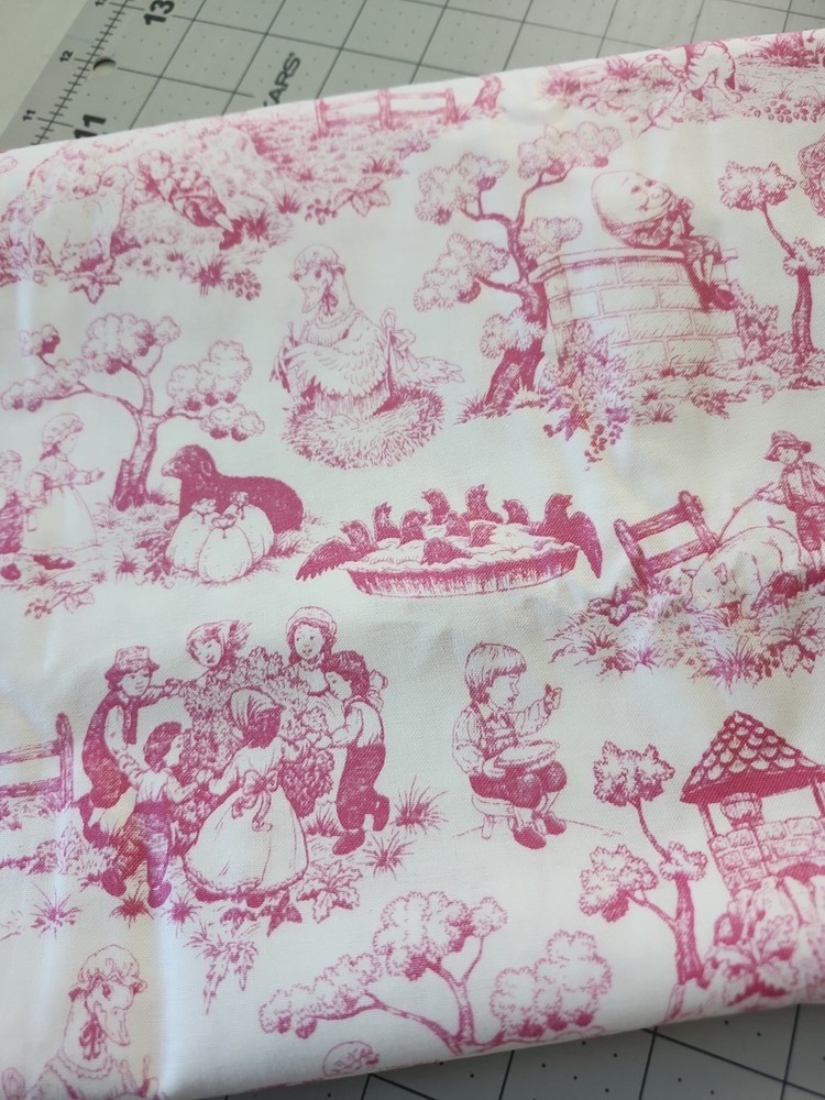 2 Yards Brother Sister Design Studio 2007 Nursery Rhymes Fabric