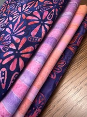 6 yards x 44″. Anthology Batik Fabrics.