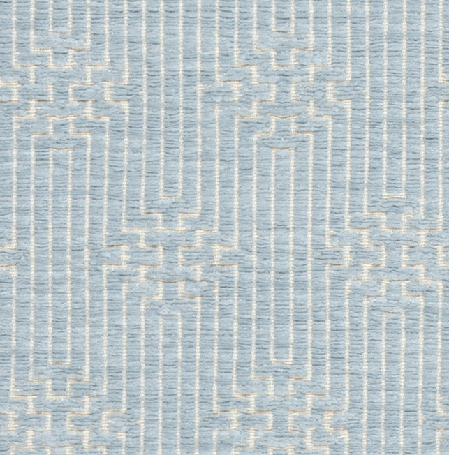 Thibaut Mid Scale Weave Soft Hand Uphol Fabric- Crete / Powder 0.75 yds W74209