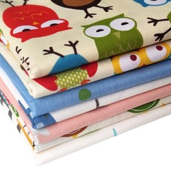 7pcs Quilting Fabric 18″ x 22″ 100% Cotton Craft Fabric Bundle Squares Fat Qu…