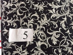 Printed Fabric 5 Yard Pieces Fabrics Red Black White Blue Dots and Patterns