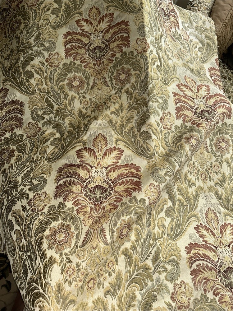 Waterford Fabric Remnant Originally A King Duvet Cover