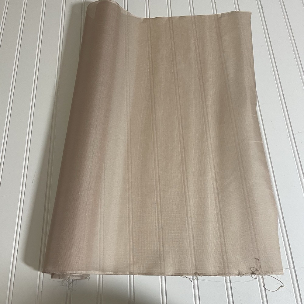 SILK BEIGE, FABRIC 10 Yards x 21 Inches Wide or 360 Inches x 21 Wide