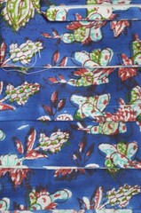 10 Yard Hand Block New Print Fabric 100%Cotton NO TARRIF CHARGES 100%✅ ZK_130