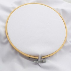 100% Cotton Fabric for Embroidery 20×60-Inch White Crafting Sewing DIY