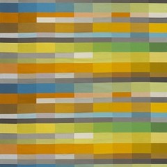 Momentum Aldo Capri Multi Colored Geometric Upholstery Fabric BTY SF1457