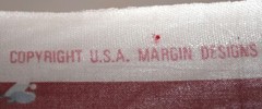 Vintage 2 Pc Stanley King Studio Pink Floral Fabric 54″ x 1 yd. 19″ 1 yd. 13″