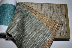 FABRIC SAMPLE BOOK Multicolor EUREKA TEXTURE Faux Silk 40pcs LOT Multi-Tonal