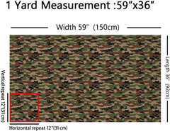 Camouflage Upholstery Fabric by the Yard, Camo Reupholstery Fabric
