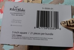 Kensington by Emily Taylor 2- 5″ stackers (charm packs) Riley Blake fabric OOP