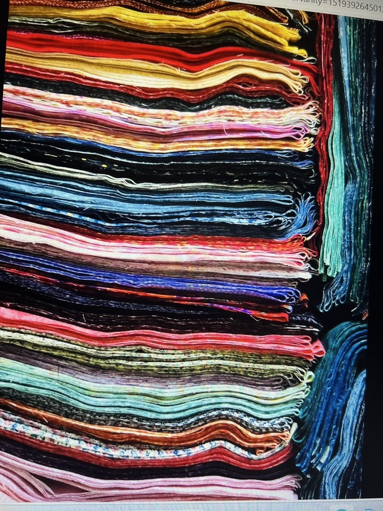 “All NEW” 25 All Different Colors 2.5 ” X WOF, Jelly Roll Cotton Quilt strips