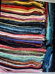 “All NEW” 25 All Different Colors 2.5 ” X WOF, Jelly Roll Cotton Quilt strips