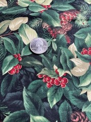 1 yd cut – Evergreen Pinecone Holy Forest Cotton Print – Hobby Lobby