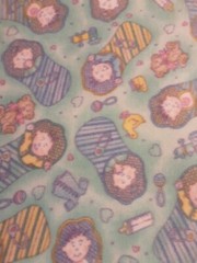 Fabric Baby And Things Fleece Material 60 L X 35 1/2 W Multicolor