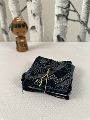 Japanese Boro Sashiko Kasuri Katazome Aizome Bundle. For Craft and Junk Journal