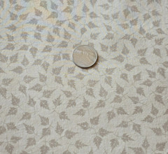 2 3/4 Yds Tan Leaves on Beige Fabric Marcus Brothers Generic Autumn Leaf Foliage