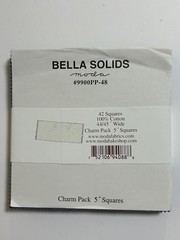 Moda Bella Solids – Admiral Blue 100% Cotton – 5 inch squares