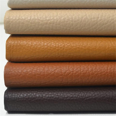Faux Leather Material 2 Yards 54″ X 72″ Soft Solid Color Synthetic PU Fabric 0.7