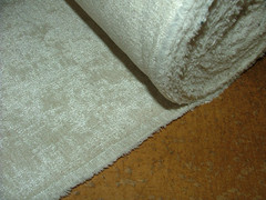 Romo Cream Velvet Fabric Curtain Upholstery Washable – 18 Metres