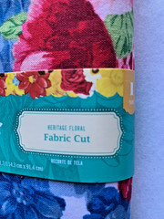 THE PIONEER WOMAN Fabric HERITAGE FLORAL 100% Cotton BRAND NEW 1 Yard