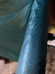 10 Yard Teal/Light Blue Nylon Ripstop Fabric 70D Tent Hammock Cover Material
