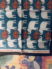 Stash Builder Novelty Florals Batik 20 Different Remnants Pieces READ for Sizes