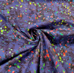 Blue Floral Digital Floral Light Cotton Sateen Lawn! Venice by Kaufman Fabrics