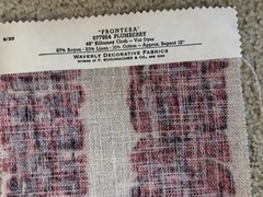 Vintage Waverly Decorative Fabrics Store Fabric Sales Sample Mod MCM Grannycore
