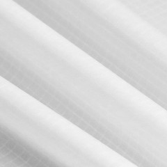 Nylon Ripstop Fabric, White 60×117 Inch, 40D Waterproof, Lightweight, Windpro…