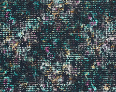 Clarke & Clarke Modern Cut Velvet Fabric- Scintilla / Midnight 11 yds F1525/02