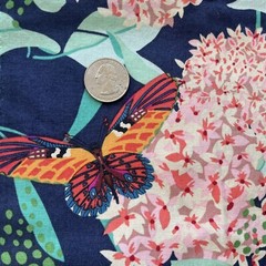 1 yard cut – Holli Zollinger Dreamer Hydrangea Hobby Lobby Fabric – butterfly