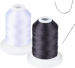 UV Resistant – Simthread Heavy Duty Outdoor Thread for Sewing Black | Works well