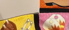 COWPOKES COWBOY WESTERN BOOTS PRINT FABRIC PANEL SMITH & MILLIGAN FOR AVLYN INC.