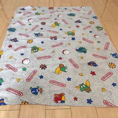 Nintendo Super Mario Vintage Flat Sheet Duvet Cover Fabric
