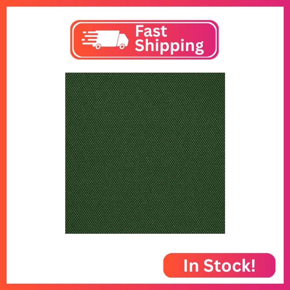 LUVFABRICS Hunter Green Canvas Fabric Waterproof Outdoor Fabric 60