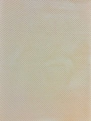 Vinyl Faux Leather Perforated Off white commercial upholstery 55″ yard ROLLED
