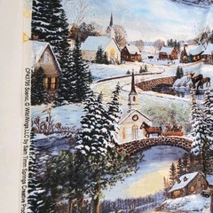 Sam Timm ” SCENIC ” Fabric Wild Wings 2.33 Yards Deer SPRINGS CREATIVE CP43795