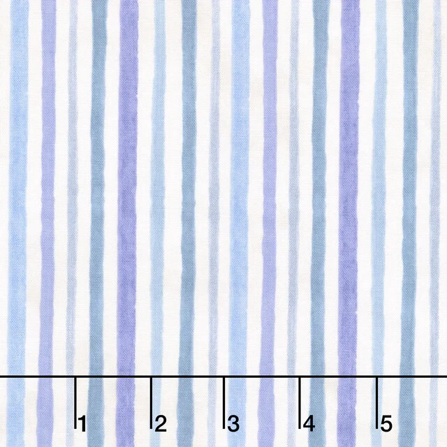 Morning Blooms Cream Stripes 44″ Wide Wilmington Prints Quilt Fabric