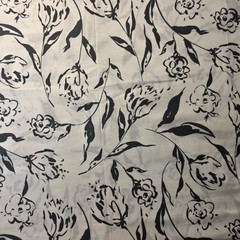 Mixed Floral 100% Cotton Quilting Fabric End of Bolt Some Vintage