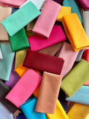 Solid Color Cotton Fabric Bundle – 50 Pre-Cut Squares (20×20 Cm / 8×8 Inch), 100