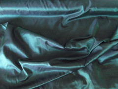 BOTTLE GREEN SHOT BLACK TAFFETA ORGANZA FABRIC, 112cm wide, EVENING FABRIC
