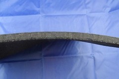 PAIR MADE WITH KEVLAR CLOTH Closed Cell Neoprene Foam 20CM x10CMX 5 mm thick.