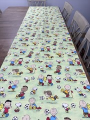 Snoopy Peanuts Vintage Cotton Concord Fabrics Soccer Theme 5+ Continuous Yards