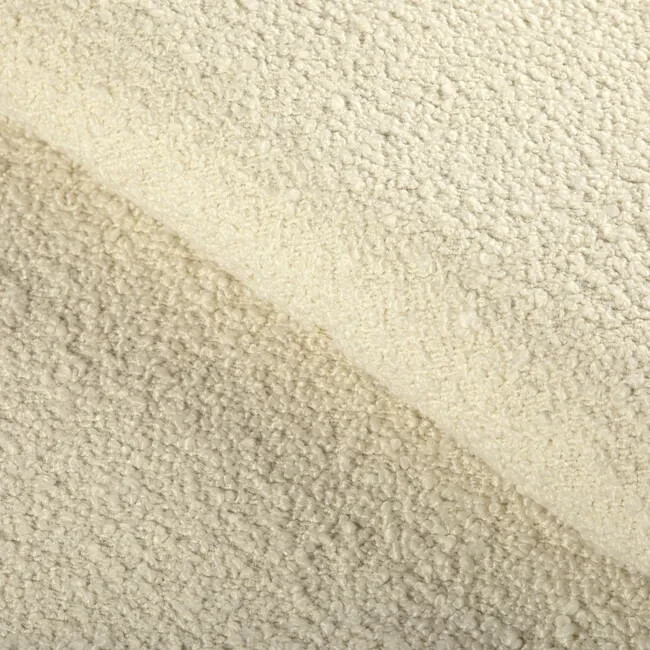 Kravet Plain Textured Nubby Boucle Weave Ivory Uphol Fabric 3.15 yds 36120-111