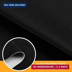 Suede Headliner Fabric with Foam Backing Material – Automotive/Home Micro-Suede