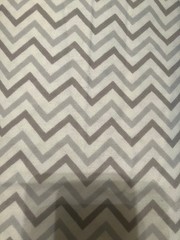 New Super Snuggle Flannel, Cotton, 42 inch width Chevron 1 1/3 Yards Fabric Bolt